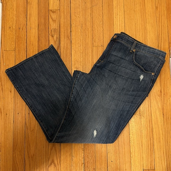 NWT Rock & Republic Bootcut Blue Denim Jeans Size 24W - Picture 3 of 11